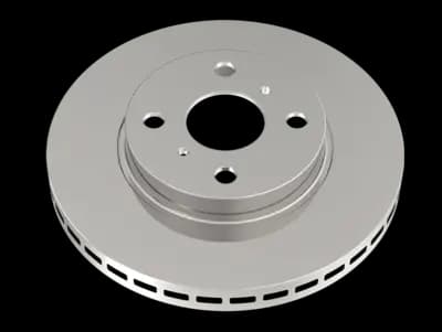 Disco de freno DBA Street Series con recubrimiento EnShield de zinc-aluminio para resistencia a la corrosión y vida útil extendida