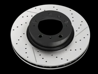 Disco de freno DBA Street Series OEX con patrón de perforación compatible con OEM diseñado específicamente para vehículos europeos